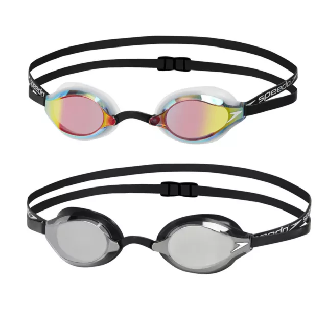 Speedo Schwimmbrille fastskin Speedsocket 2 mirror verspiegelt Damen Herren