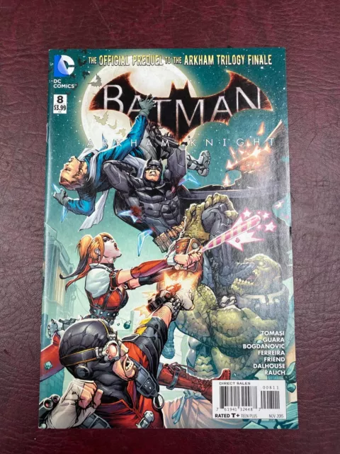 BATMAN ARKHAM KNIGHT  #8  DC 2015   Peter Tomasi    VF/NM