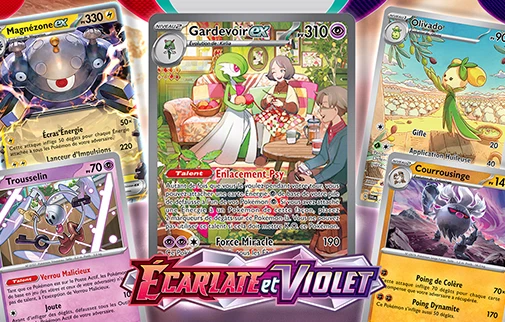 Carte Pokémon au choix ecarlate et violet - RVerse/holo/ex