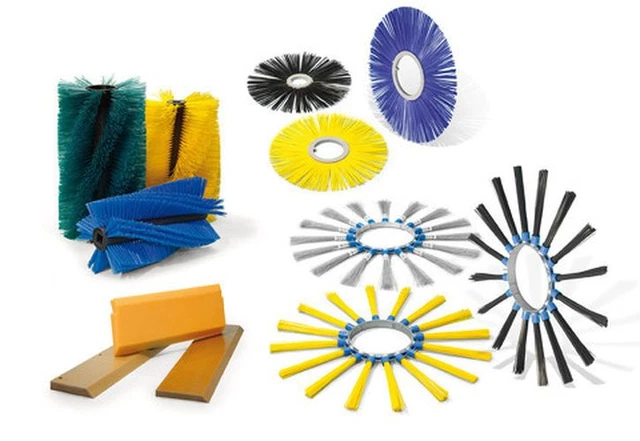 Sweeper Brushes Set Roller for Agria 2400 2500 3200 3400 Winter Work Snow