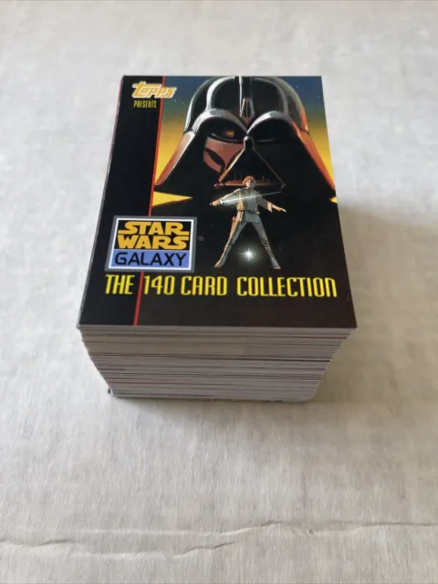 Star Wars Galaxy #1-140 Complete Set : 1993 Topps