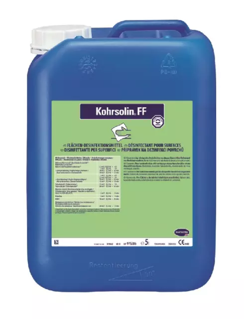 Bode Kohrsolin® FF 5 Liter Flächen-Desinfektion Desinfektionsreiniger Konzentrat