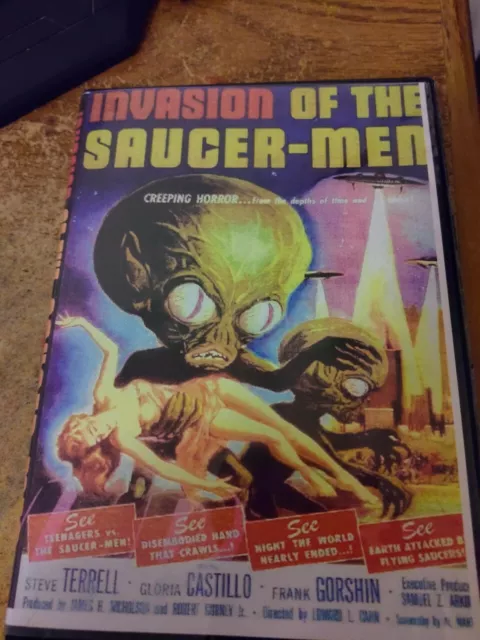 Invasion of the Saucer-men ( Rare 1957 DVD ) * Steve Terrell * Gloria Castillo 2