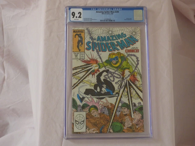 Amazing Spider-Man #299 (1988) Todd McFarlane, Venom Cameo, CGC 9.2 WhitePages