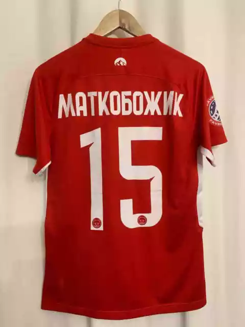 Fc Minaj Ukraine Match Worn Football Shirt Jersey Oleksandr Matkobozhyk #15