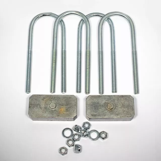 Ford Escort / Cortina / Capri 1" Blocchi abbassatori e kit bulloni a U (25 mm) GRIYSTON