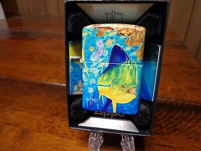 Guy Harvey Mahi Mahi 540 Design Zippo Lighter Mint In Box