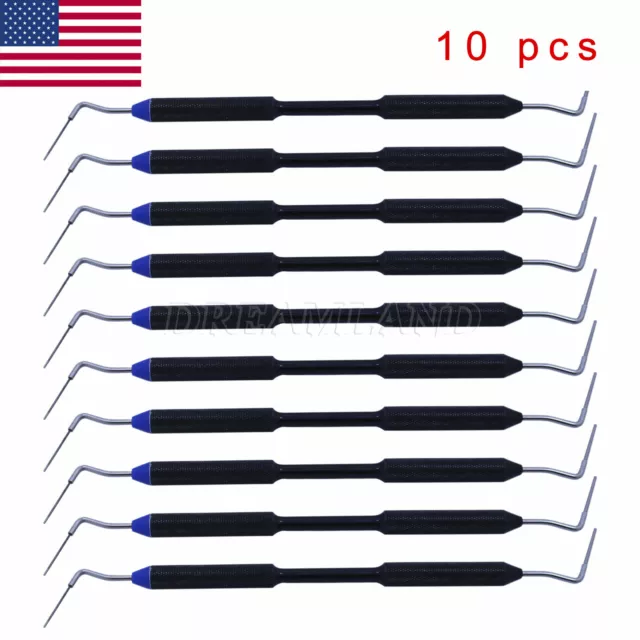 Dental Root Canal Endo Buchanan Hand Plugger Niti Tips Obturation Size#2 Blue