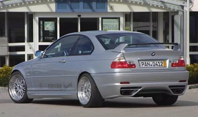 Rear Bumper M-LINE With Pdc Kerscher Tuning Fits for BMW E46