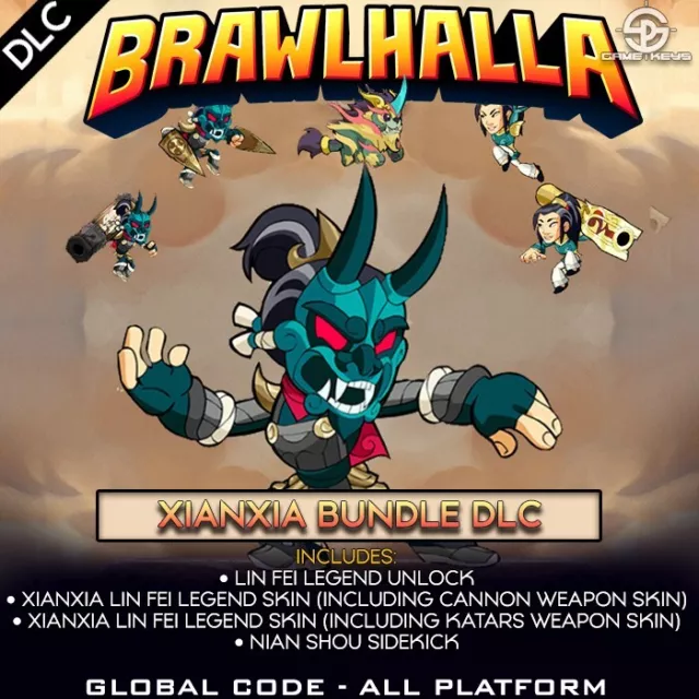Brawlhalla - Shogun Bundle Twitch Prime Showcase! Free Koji Skin + Taunt! 