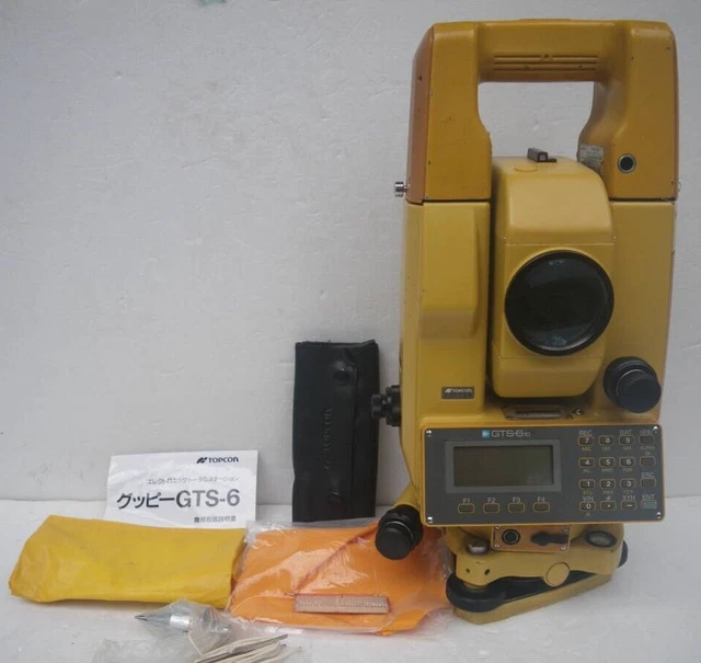 TOPCON GTS-610 Guppy Total Station - Used Work