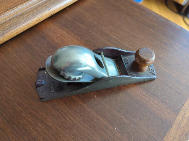 Vintage Stanley No 110 Block Plane Wood Carving Tool