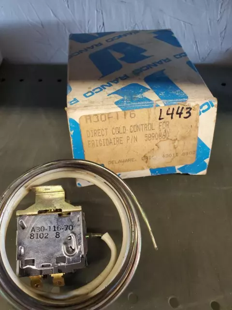 RANCO A30-116 Adaptable Refrigeration Control NOS