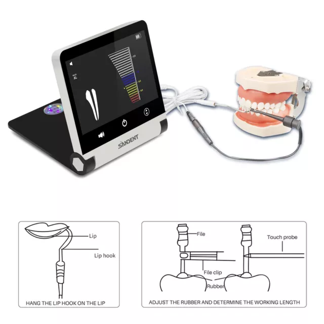 Dentaire Localisateur d'apex Apex Locator Root Canal Rechargeable fit Woodpecker