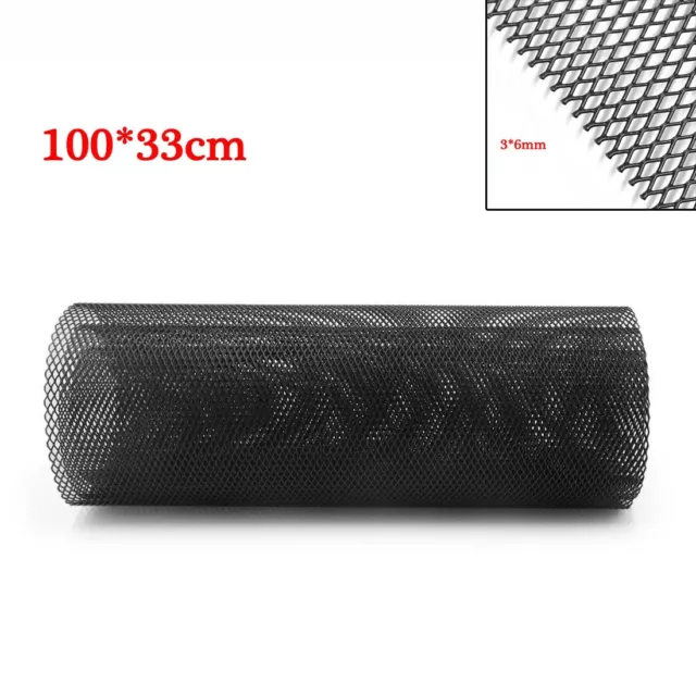 Grille pare-chocs avant de voiture durable en maille 40 x 13 parfait pour évent