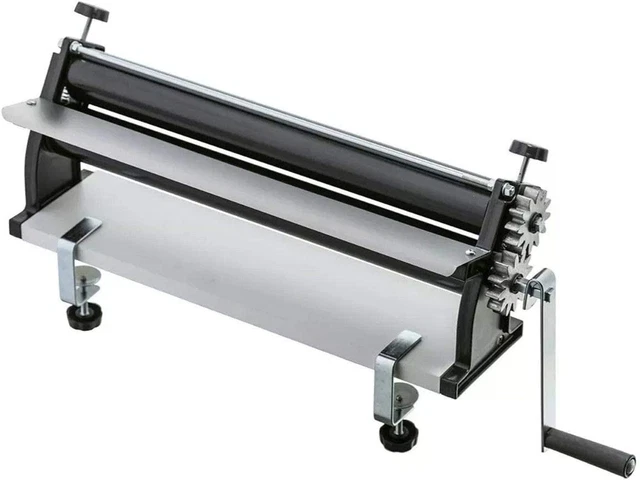 DKN 19-Inch Pizza Dough Roller Machine with Hand Crank - Pasta Maker, Dough Shee