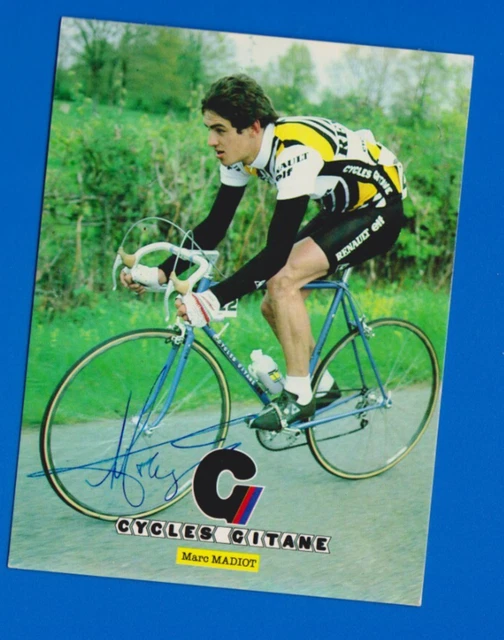 LOT De 9 Cartes Cyclistes Renault Elf Gitane - Hinault, Lemond - Années 80