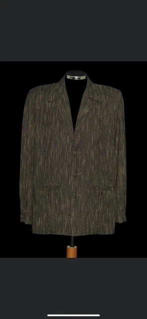 MENS 1950S BROWN Fleck Box Jacket, 50's Box Jacket Rockabilly, Elvis ...