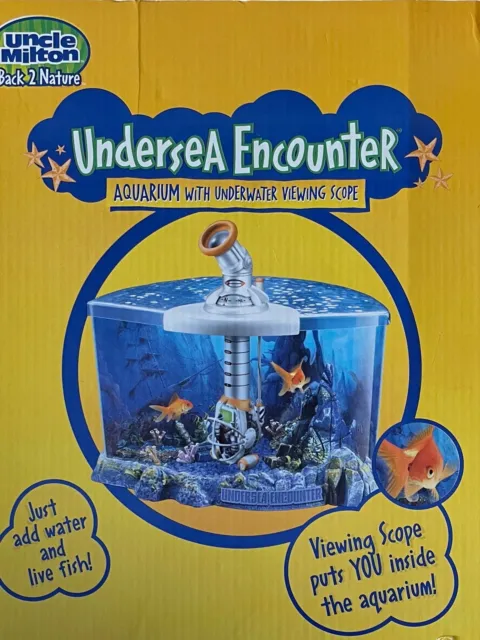 Uncle Milton Undersea Encounter Aquarium with Viewing Scope, Fish Tank