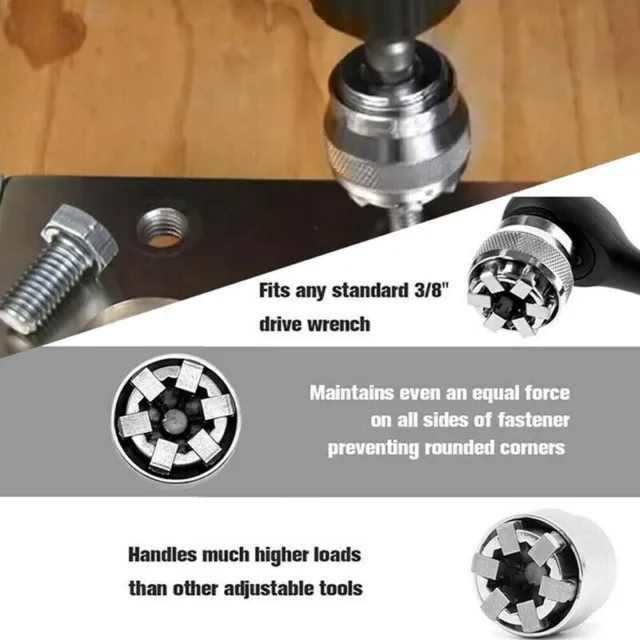 Universal quick ratchet wrench accessories