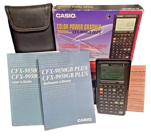 CASIO FXCP400 COLOR Graphing Calculator 270.11 PicClick AU