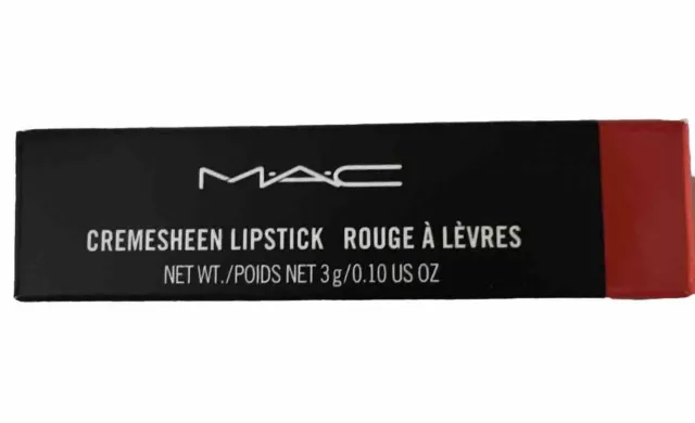 MAC Cremesheen Lipstick - Pretty Boy (pink coral) New in Box 100% Authentic