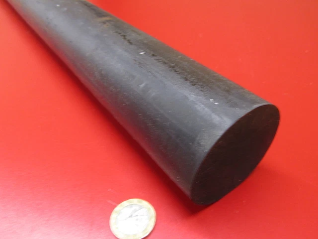 Neoprene Rod, 75A, Black 2 1/4" Dia. x 36" Length