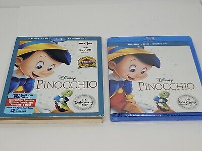 Pinocchio (The Walt Disney Signature Collection) Blu-ray DVD New Sealed