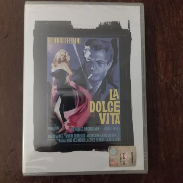 F. Fellini - La Dolce Vita - M. Mastroianni - Dvd Editoriale - Nuovo Sigillato 