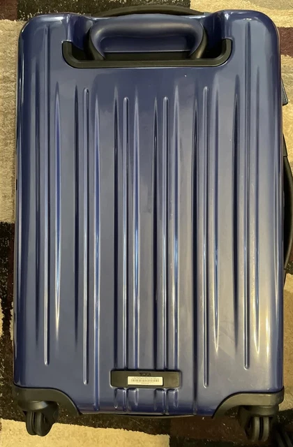 TUMI International Expandable Carry-On  Luggage  Pacific Blue Suitcase