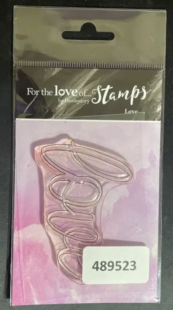 Hunkydory For the Love of Stamps - Love Sentiment Stampe