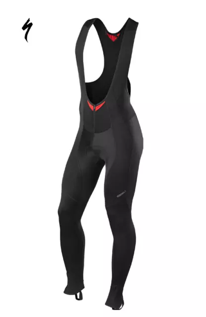 Specialized Element Men's Therminal Windstopper Cycling Bib Tight Black