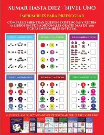 HOJAS DE ACTIVIDADES imprimibles para preescolar (Sumar hasta diez ...
