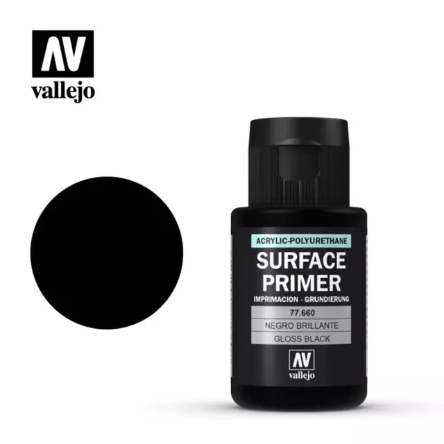  Vallejo VA28012 Vallejo Primer Premium Black color