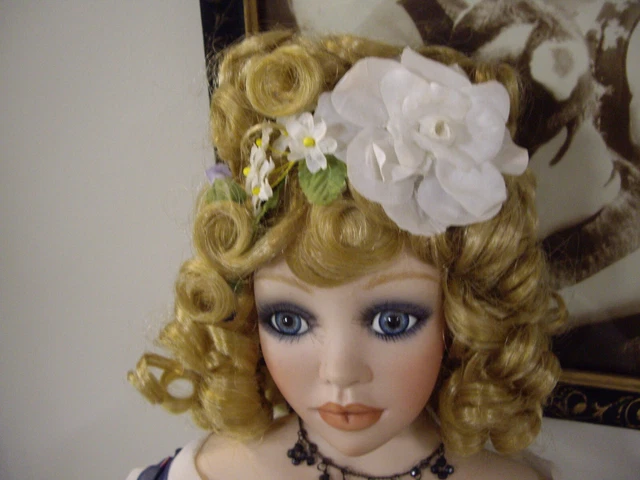 Paradise Galleries-Treasury Collection "Lucy", Porcelain Doll By Pat Dezinski 8