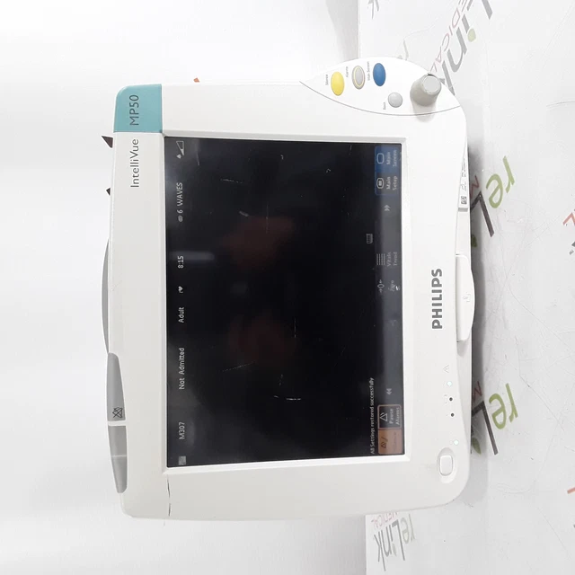 Philips Healthcare IntelliVue MP50 - M8004A Patient Monitor