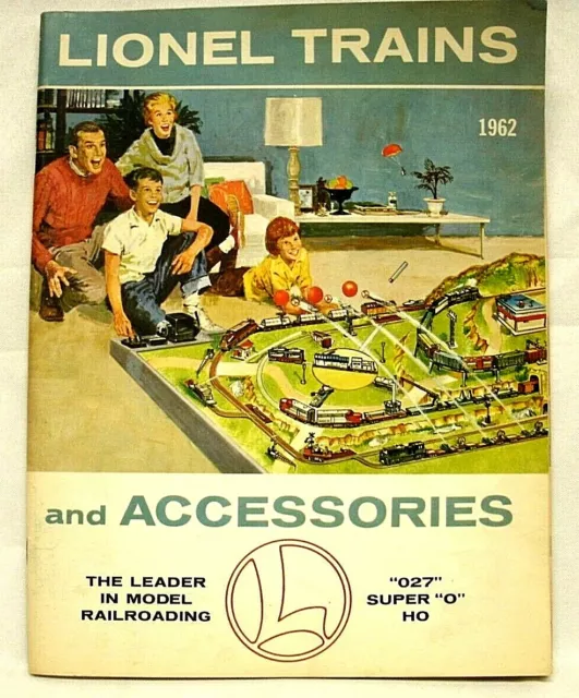 Original Lionel Model Trains & Accessories Catalog 1962