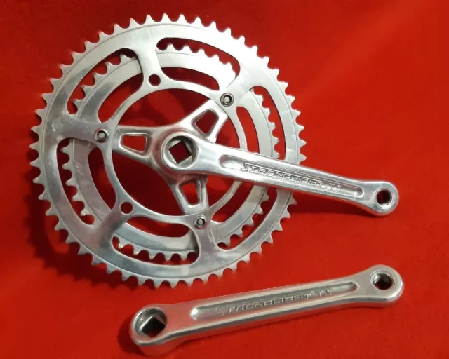 STRONGLIGHT Touring Sport Crankset 52/42 Old Bicycle Fahrrad