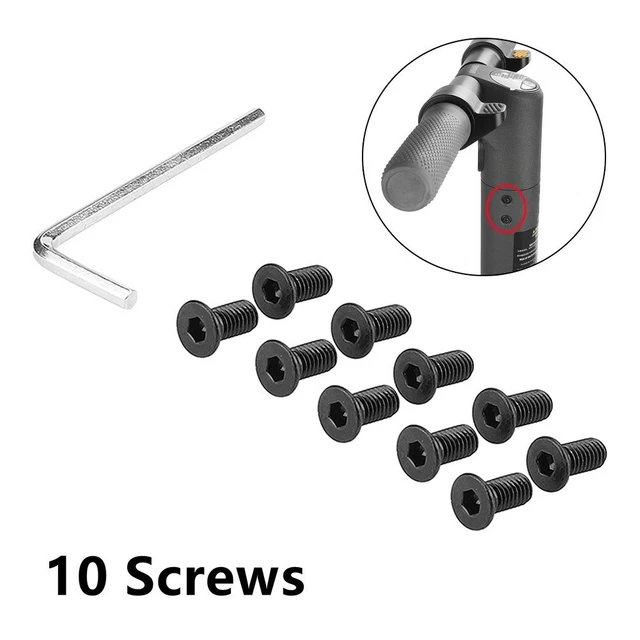 Electric-Scooter Bolts For Ninebot ES1ES2ES4 Pole Base Mounting Screw Kit Tool