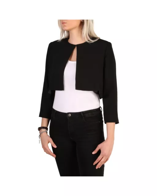 Guess Solid Colour Front Fastening Blazer for  -  Formal Jackets  - Black