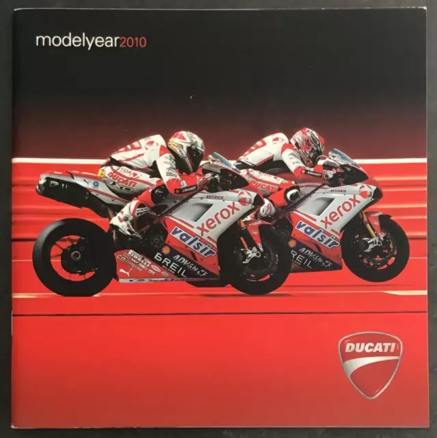 DUCATI Motorcycle Range Sales Brochure 2010 #917.1.261.1A Multi Lingual