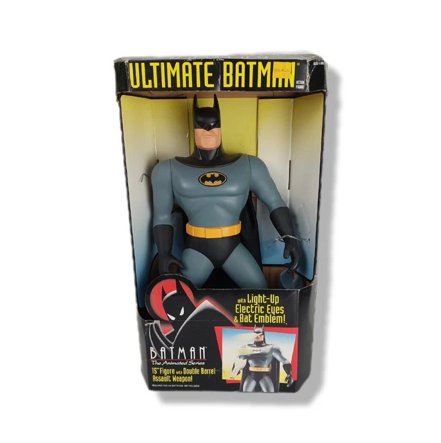 ULTIMATE BATMAN ANIMATED Series Action Figure Lights Up In Box Kenner