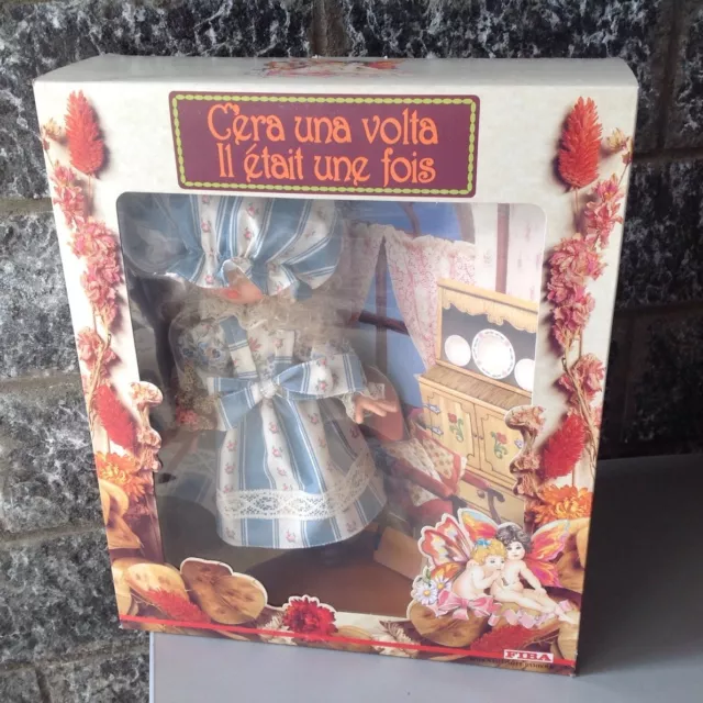 Vintage#80S Bambola Doll Fiba C'era Una Volta#Nib Nuova in box  HQ