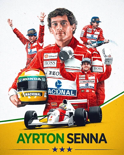 Revue Auto Hebdo – Hommage à Ayrton Senna – Avril 1995 – Poster Inclus