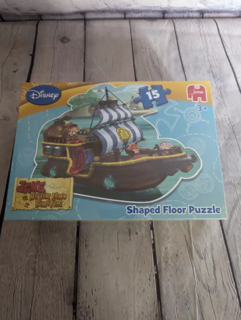 Disney - Jake and the Neverland Pirates 🙂 ️ Formbodenpuzzle 🙂 🙂 15-teilig