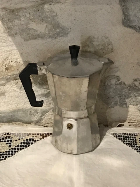 Cafetière à expresso Moka Expresso en aluminium gris 12 tasses 600 ml - Moka Expresso - [237