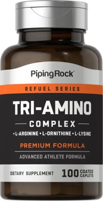 TRI AMINO L-Arginina L-Ornitina L-Lisina, 100 comprimidos recubiertos, Crossfit