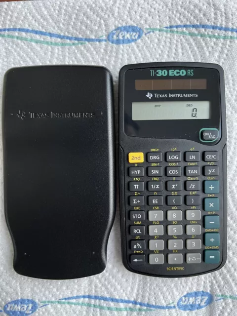 Texas Instruments TI-30 ECO RS Taschenrechner Solar Schulrechner Calculator Math