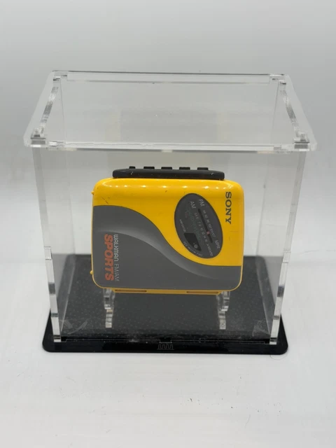 Sony Walkman Sports WM-35 - K7 Jaune - 1986 - Occasion - Pour Nostalgiques !