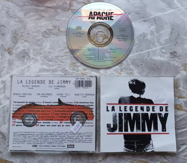 LA LEGENDE DE JIMMY ( Michel Berger - Luc Plamondo ) - CD
